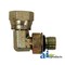 A & I Products 90 Degree Female NPT Swivel X Male ORB Adapter 5.7 x4 x1.7 A-43B40 - alternate 3